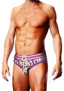 Prowler Gummy Bears Brief - Xlarge - White/multicolor