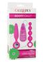 Booty Call Booty Vibro Kit Silicone Vibrating Butt Plug And Anal Beads - Pink