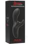 Kink Pulse Ultimate 4 Motor Silicone Usb Rechargeable Vibrator Waterproof Black 7 Inch