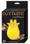 Clit-tastic Tulip Rechargeable Silicone Finger Massager - Yellow